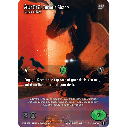 Image for Aurora, Curious Shade (27) - Kryptik TCG