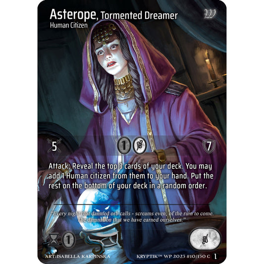 Image for Asterope, Tormented Dreamer (10) - Kryptik TCG