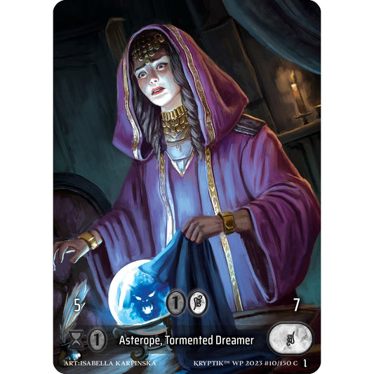 Image for Asterope, Tormented Dreamer (Box Topper) (10) - Kryptik TCG