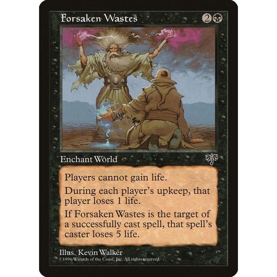 Image for Forsaken Wastes (MIR) - Magic: The Gathering