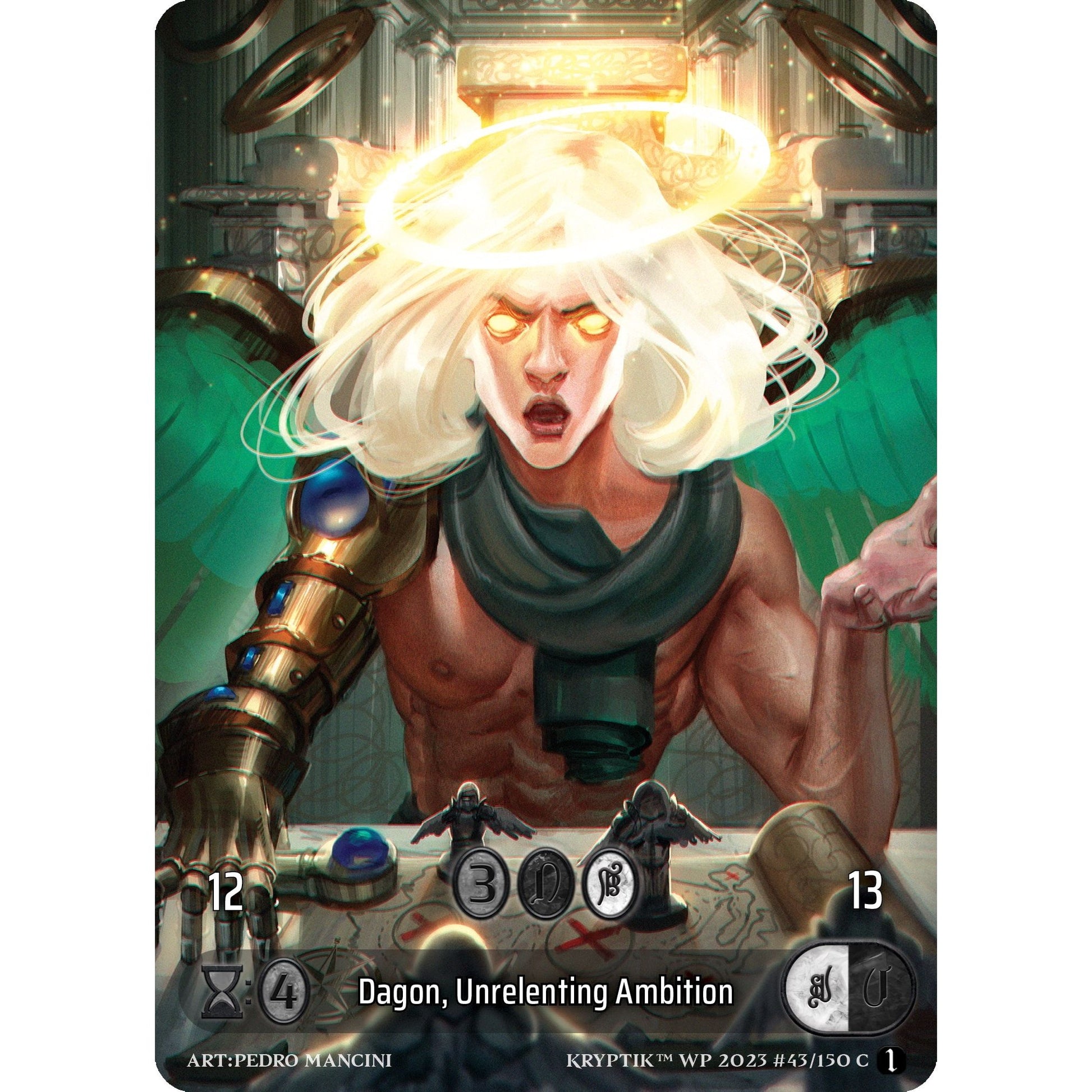Image for Dagon, Unrelenting Ambition (Box Topper) (43) - Kryptik TCG