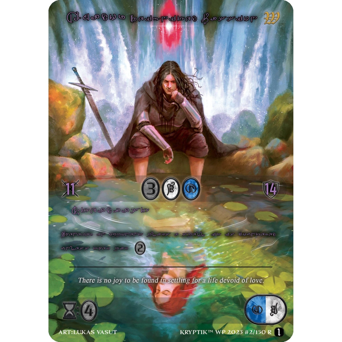 Image for Amador, Reignited Passion (Purple Kryptik Language) (2) - Kryptik TCG