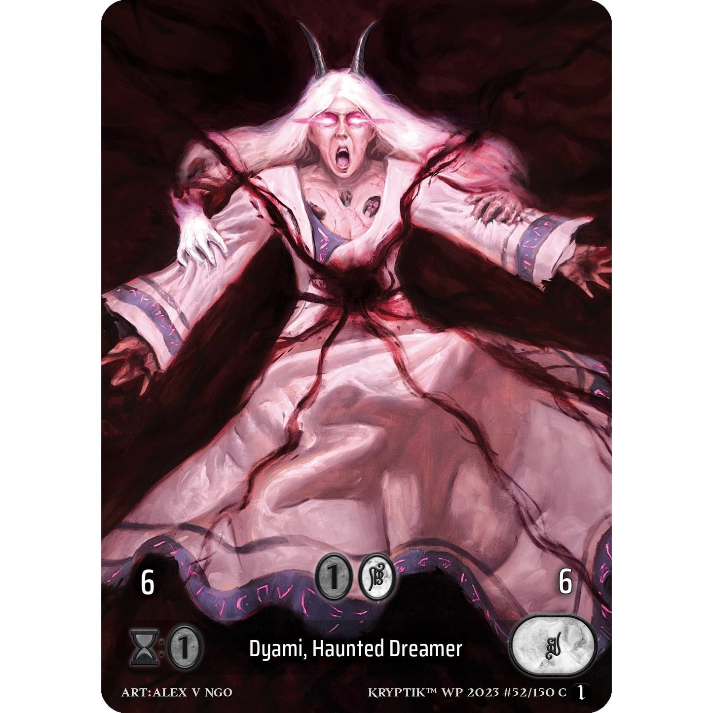 Image for Dyami, Haunted Dreamer (Box Topper) (52) - Kryptik TCG