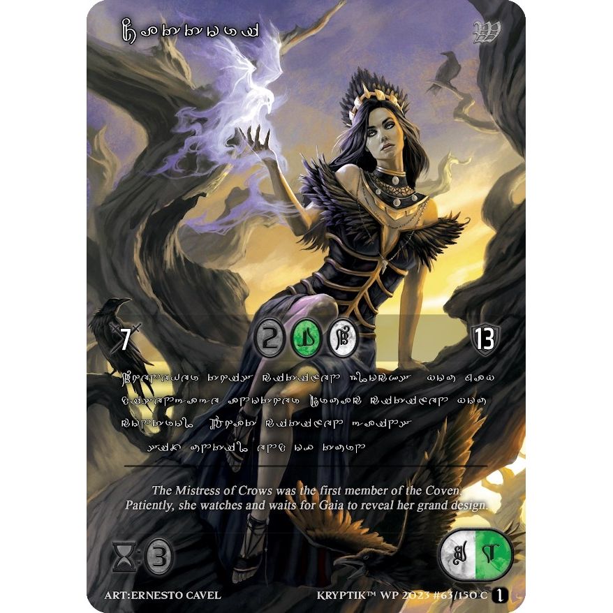 Image for Cattori (Silver Kryptik Language) (63) - Kryptik TCG