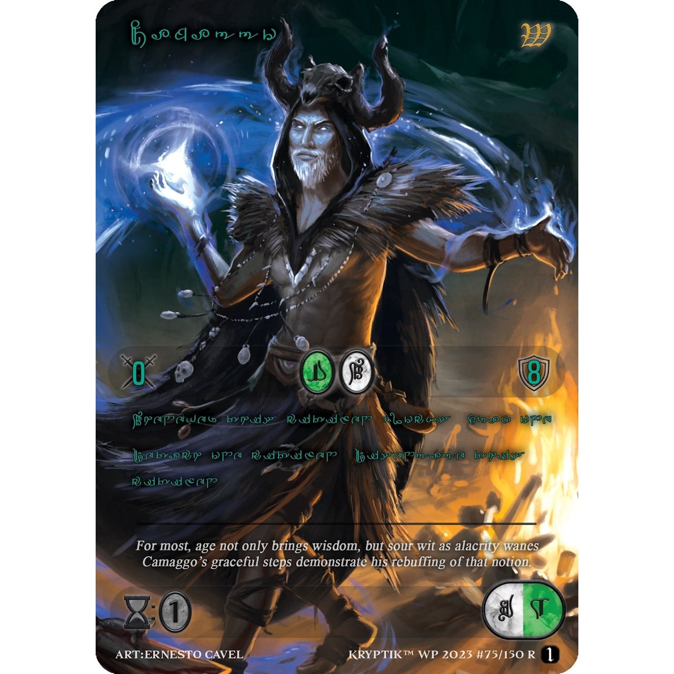 Image for Camaggo (Green Kryptik Language) (75) - Kryptik TCG