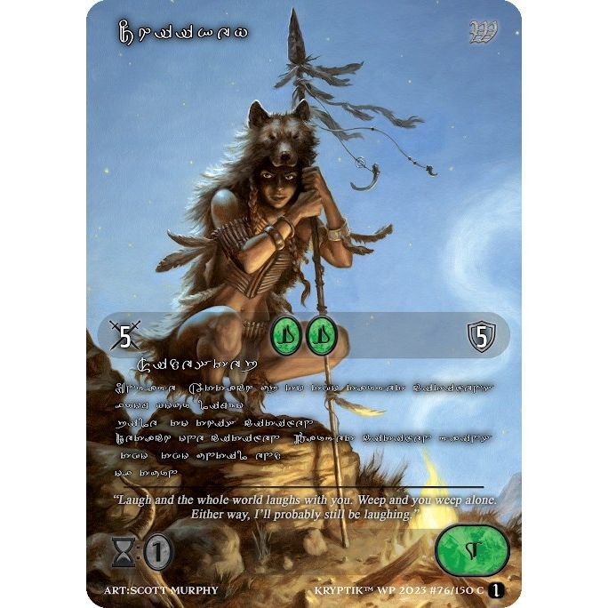 Image for Chiikey (Silver Kryptik Language) (76) - Kryptik TCG