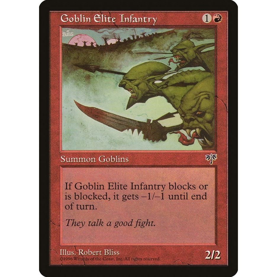 Image for Goblin Elite Infantry (MIR) - Magic: The Gathering