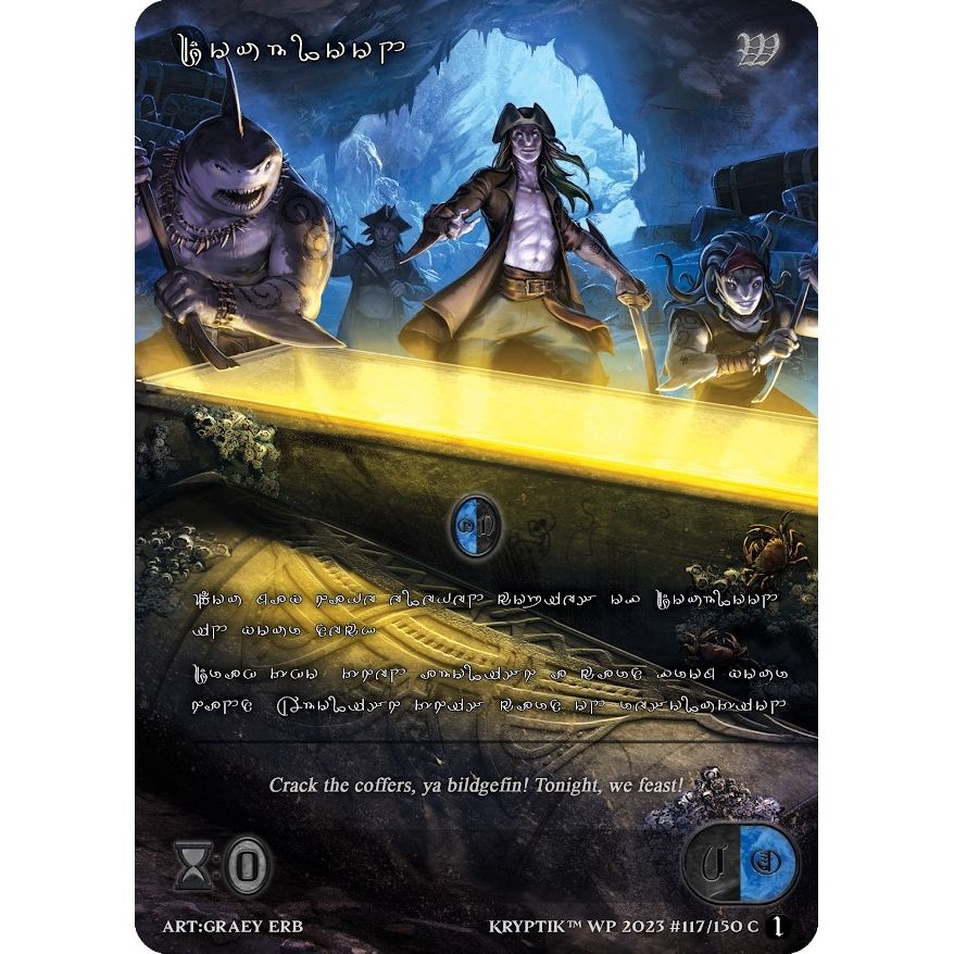Image for Doubloon (Silver Kryptik Language) (117) - Kryptik TCG