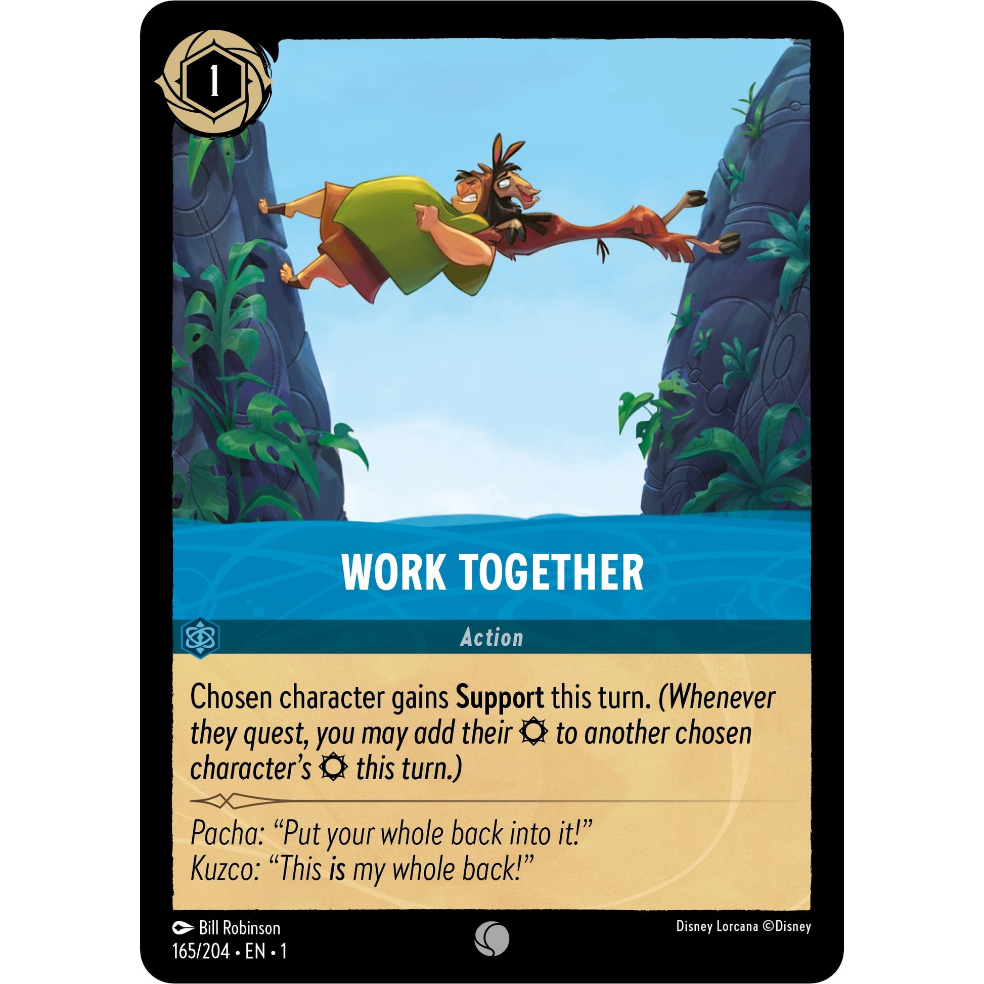 Image for Work Together (165/204) (1) - Disney Lorcana