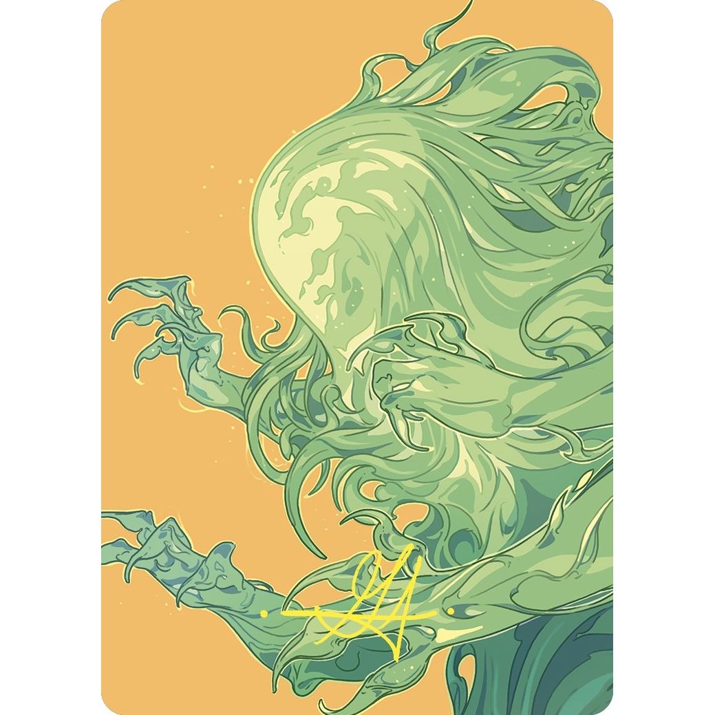 Image for Omnath, Locus of Mana Art Card (Gold-Stamped Signature) (57) (ASCMM) - Magic: The Gathering