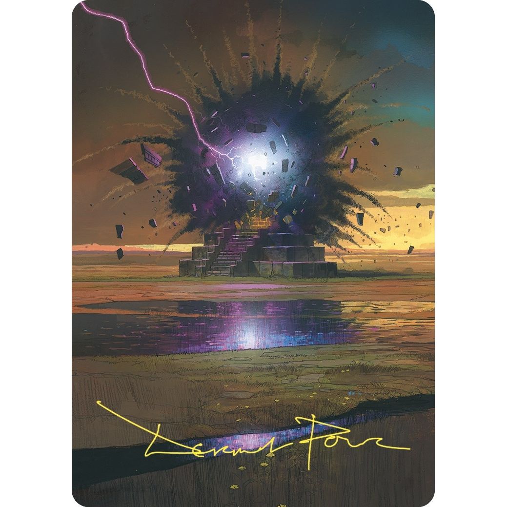 Image for Return to Dust Art Card (Gold-Stamped Signature) (34) (ASCMM) - Magic: The Gathering