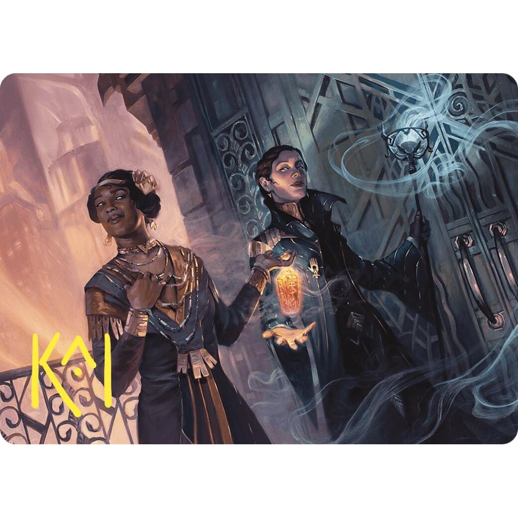 Image for Bribery Art Card (Gold-Stamped Signature) (6) (ASCMM) - Magic: The Gathering