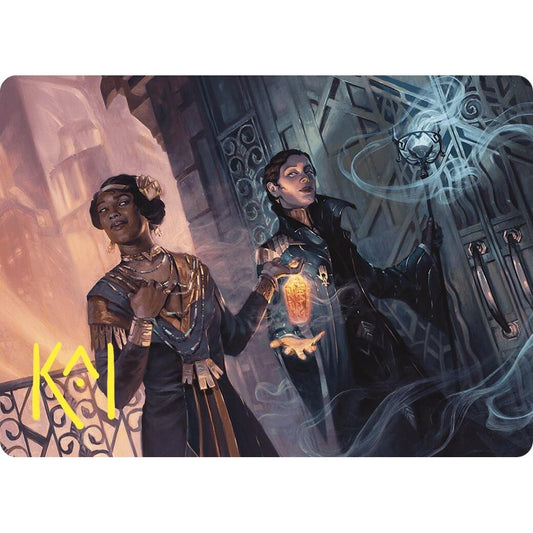 Image for Bribery Art Card (Gold-Stamped Signature) (6) (ASCMM) - Magic: The Gathering