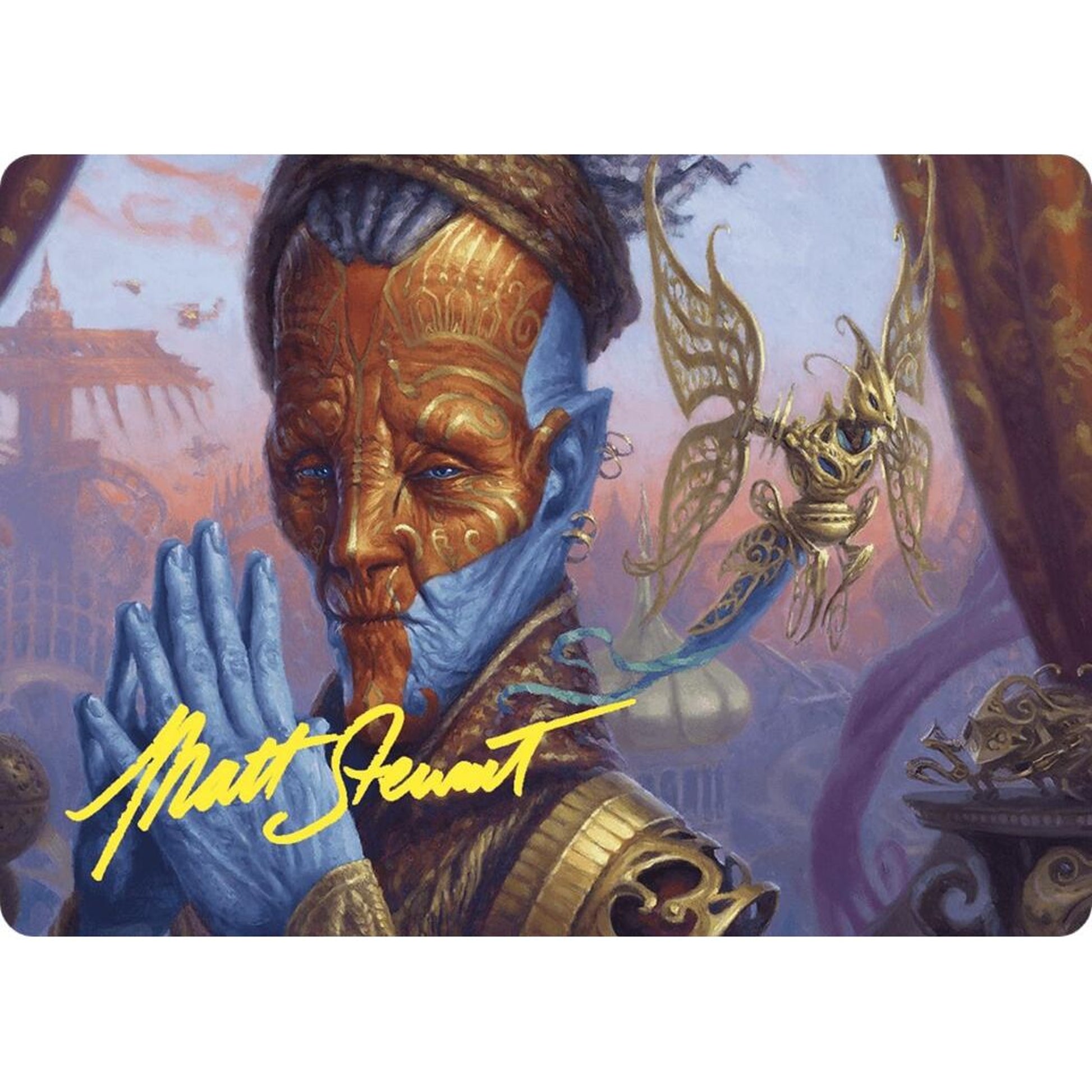 Image for Padeem, Consul of Innovation Art Card (Gold-Stamped Signature) (8) (ASCMM) - Magic: The Gathering