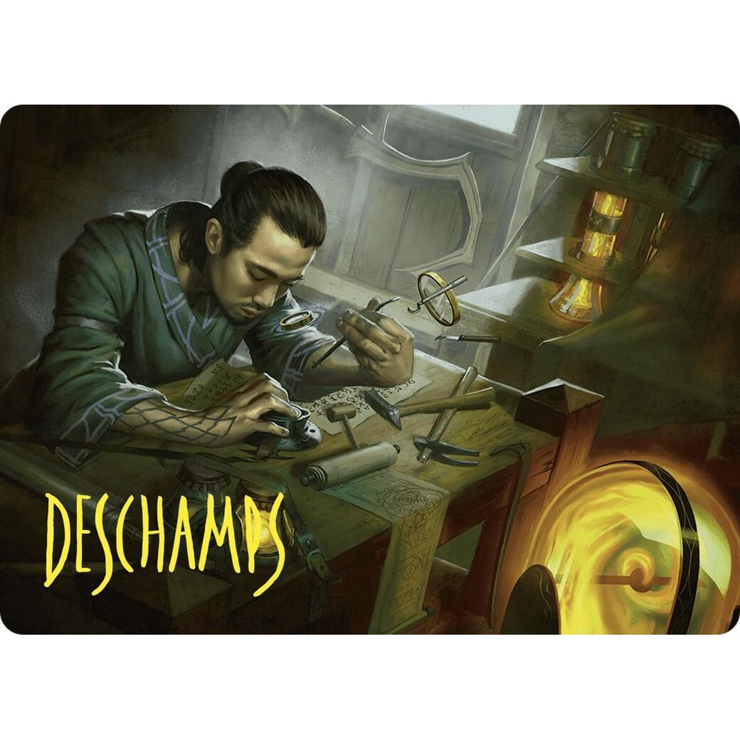 Image for Renowned Weaponsmith Art Card (Gold-Stamped Signature) (10) (ASCMM) - Magic: The Gathering