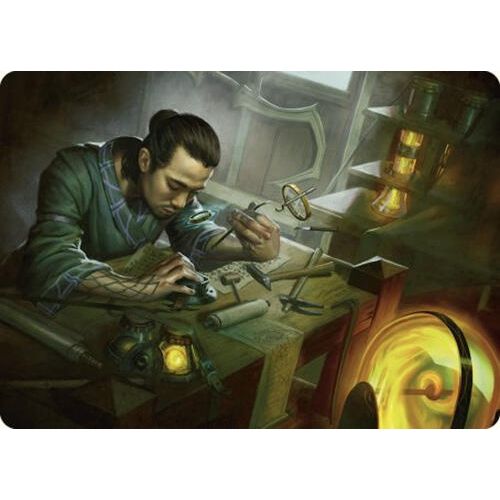 Image for Renowned Weaponsmith Art Card (10) (ASCMM) - Magic: The Gathering