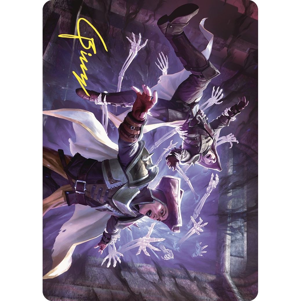 Image for Grave Pact Art Card (Gold-Stamped Signature) (19) (ASCMM) - Magic: The Gathering