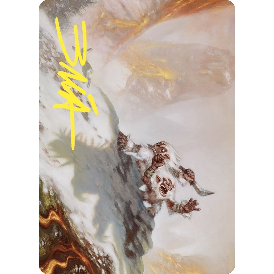 Image for Dragon Fodder Art Card (Gold-Stamped Signature) (21) (ASCMM) - Magic: The Gathering