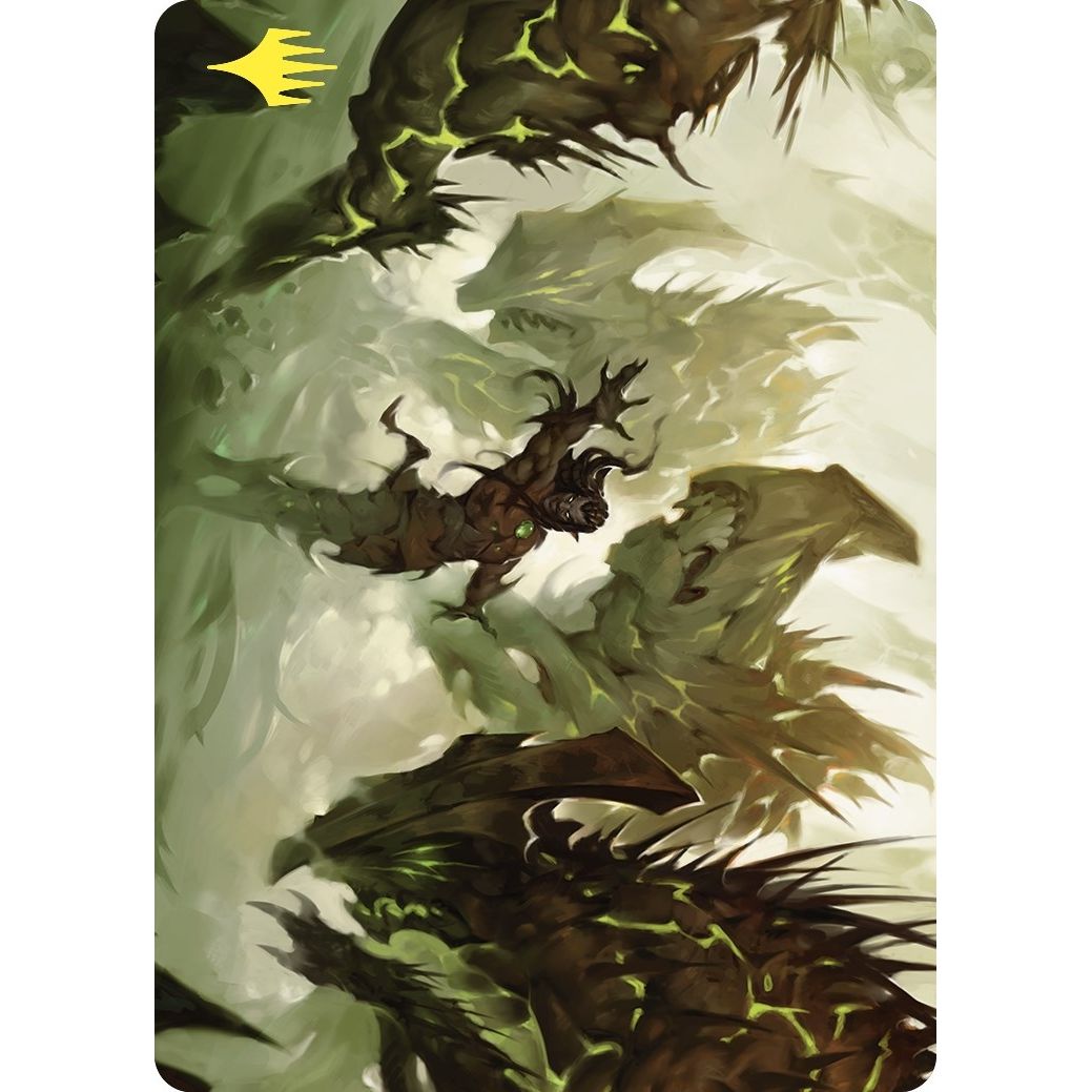 Image for Ezuri's Predation Art Card (Gold-Stamped) (23) (ASCMM) - Magic: The Gathering