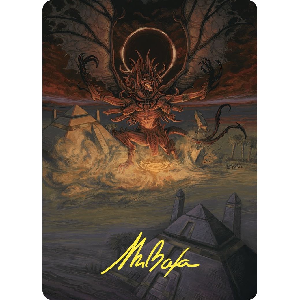 Image for Dread Return Art Card (Gold-Stamped Signature) (36) (ASCMM) - Magic: The Gathering