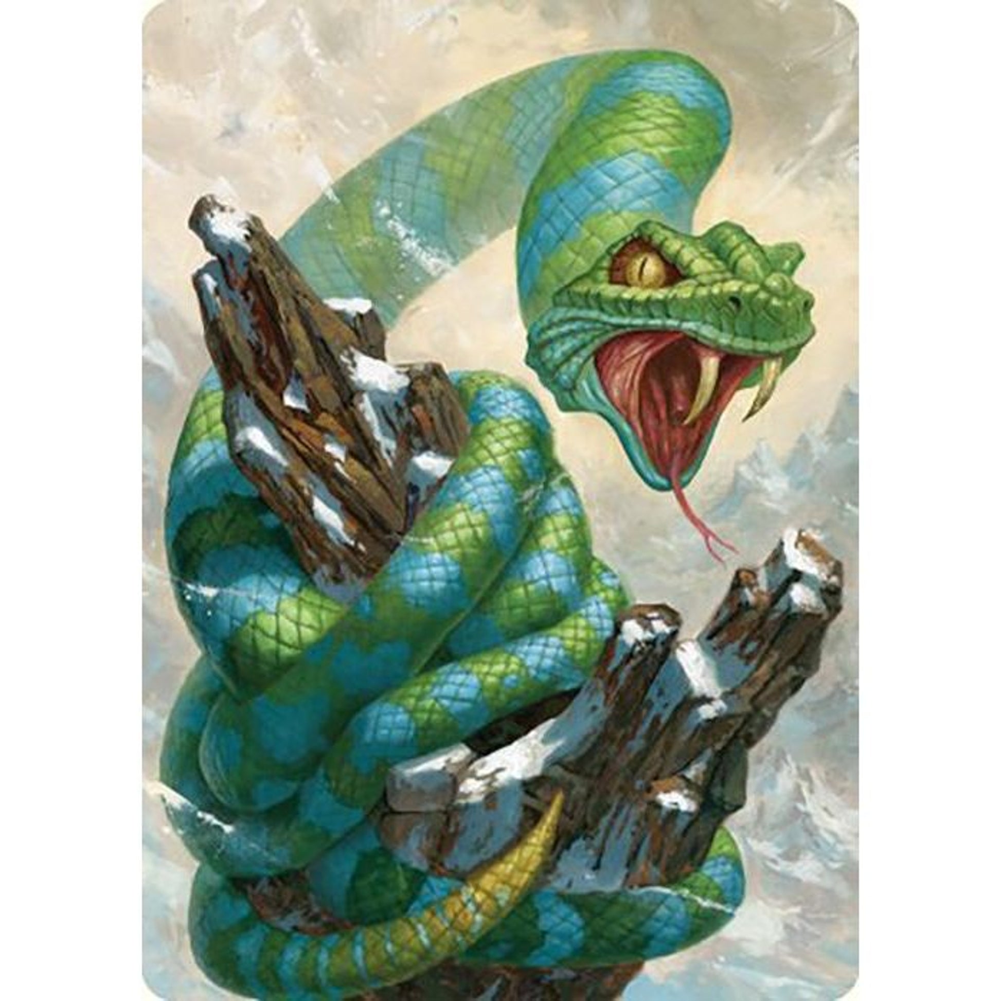 Image for Ohran Frostfang Art Card (42) (ASCMM) - Magic: The Gathering