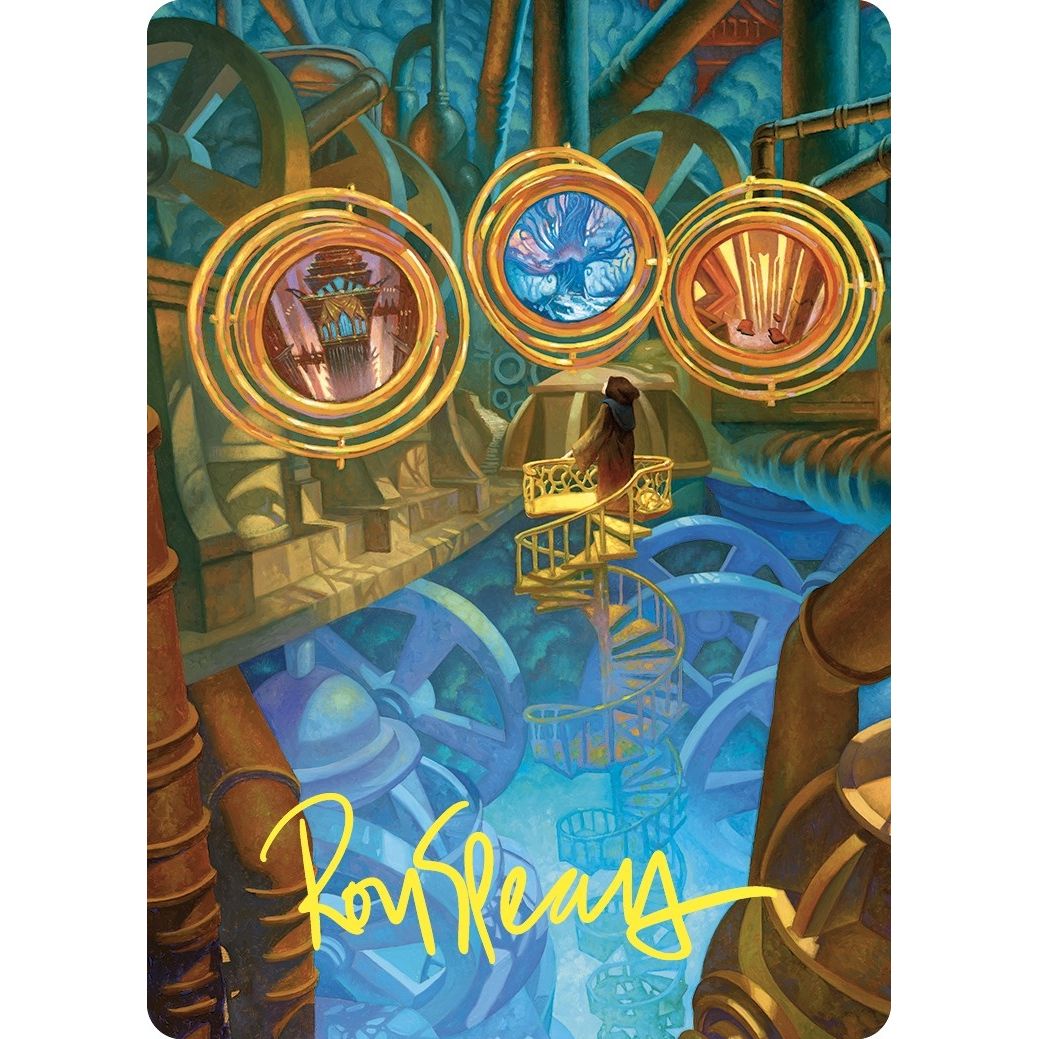 Image for Extraplanar Lens Art Card (Gold-Stamped Signature) (46) (ASCMM) - Magic: The Gathering