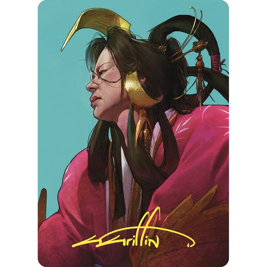Image for Azami, Lady of Scrolls Art Card (Gold-Stamped Signature) (52) (ASCMM) - Magic: The Gathering