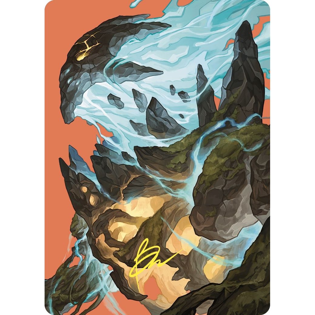 Image for Maelstrom Wanderer Art Card (Gold-Stamped Signature) (58) (ASCMM) - Magic: The Gathering