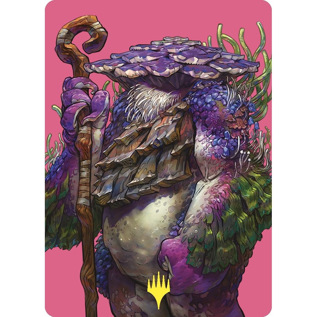 Image for Slimefoot, the Stowaway Art Card (Gold-Stamped) (59) (ASCMM) - Magic: The Gathering