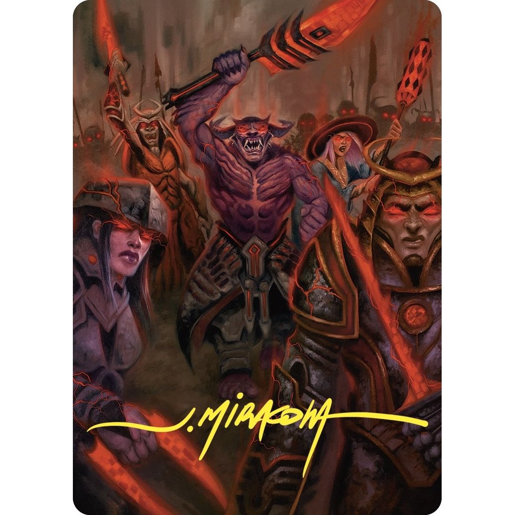 Image for Insurrection Art Card (Gold-Stamped Signature) (67) (ASCMM) - Magic: The Gathering