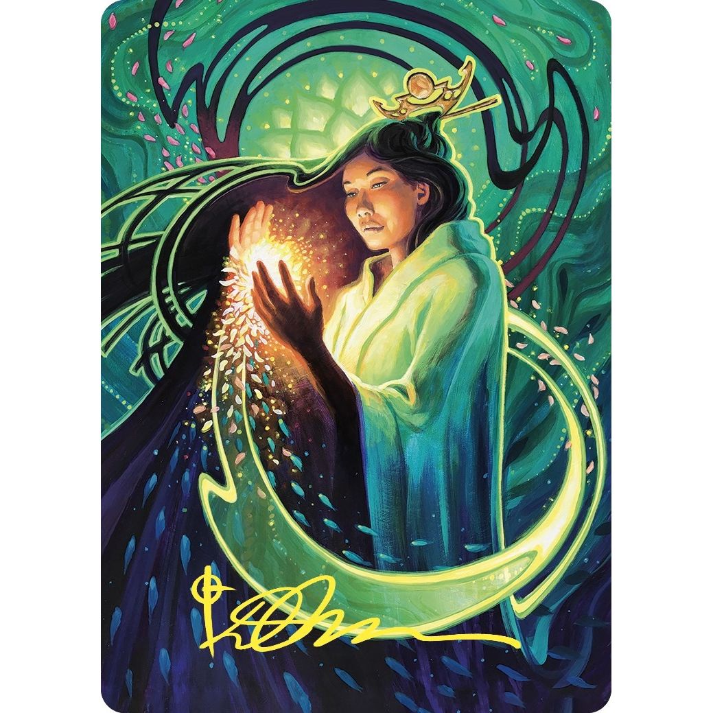 Image for Obscuring Haze Art Card (Gold-Stamped Signature) (69) (ASCMM) - Magic: The Gathering
