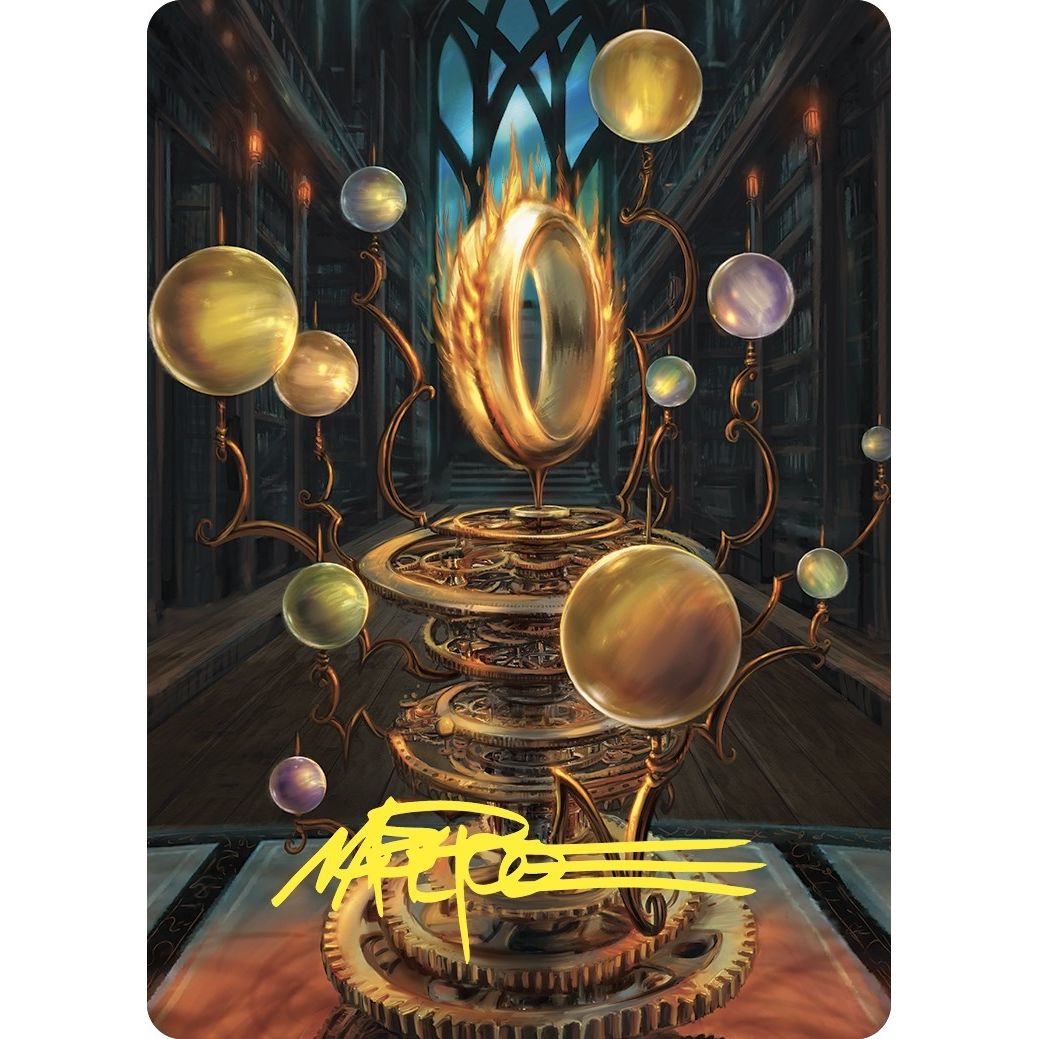 Image for Sol Ring Art Card (Gold-Stamped Signature) (70) (ASCMM) - Magic: The Gathering