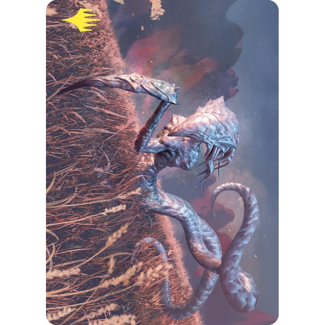 Image for Bonescythe Sliver Art Card (Gold-Stamped) (75) (ASCMM) - Magic: The Gathering