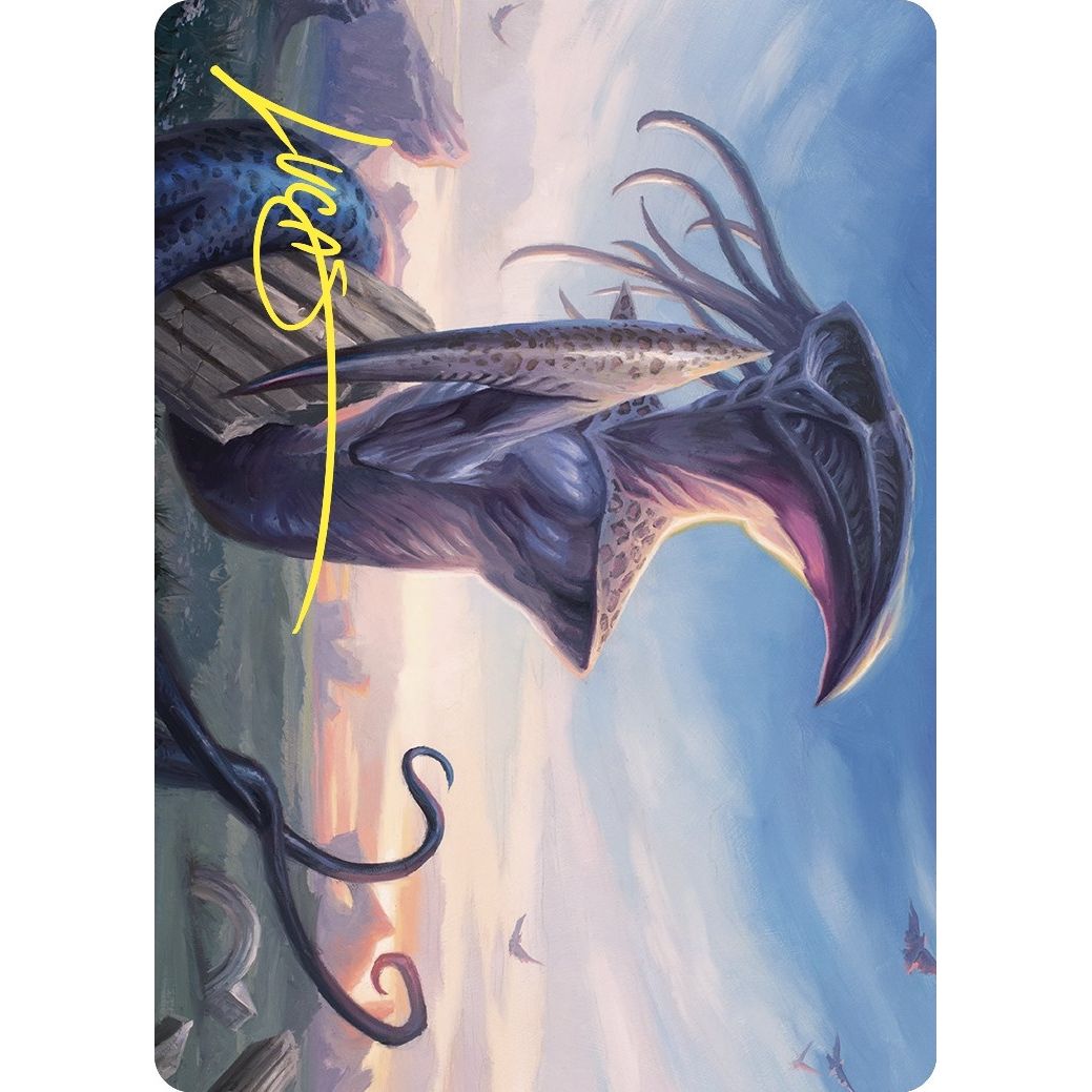 Image for Sentinel Sliver Art Card (Gold-Stamped Signature) (76) (ASCMM) - Magic: The Gathering