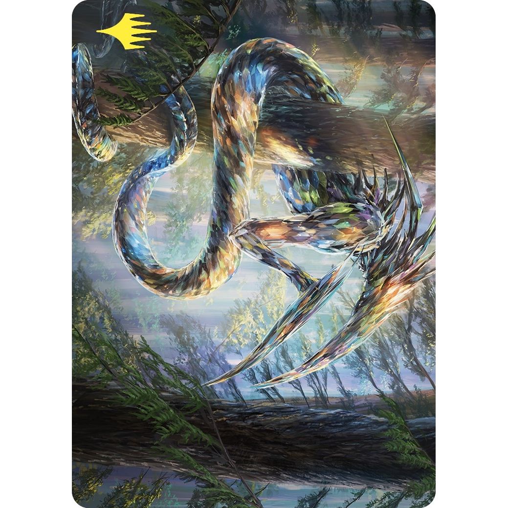 Image for Gemhide Sliver Art Card (Gold-Stamped) (80) (ASCMM) - Magic: The Gathering