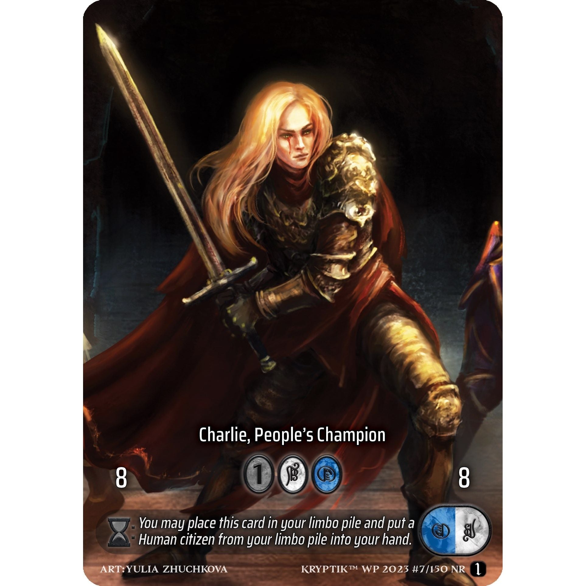 Image for Charlie, People's Champion (Box Topper) (7) - Kryptik TCG