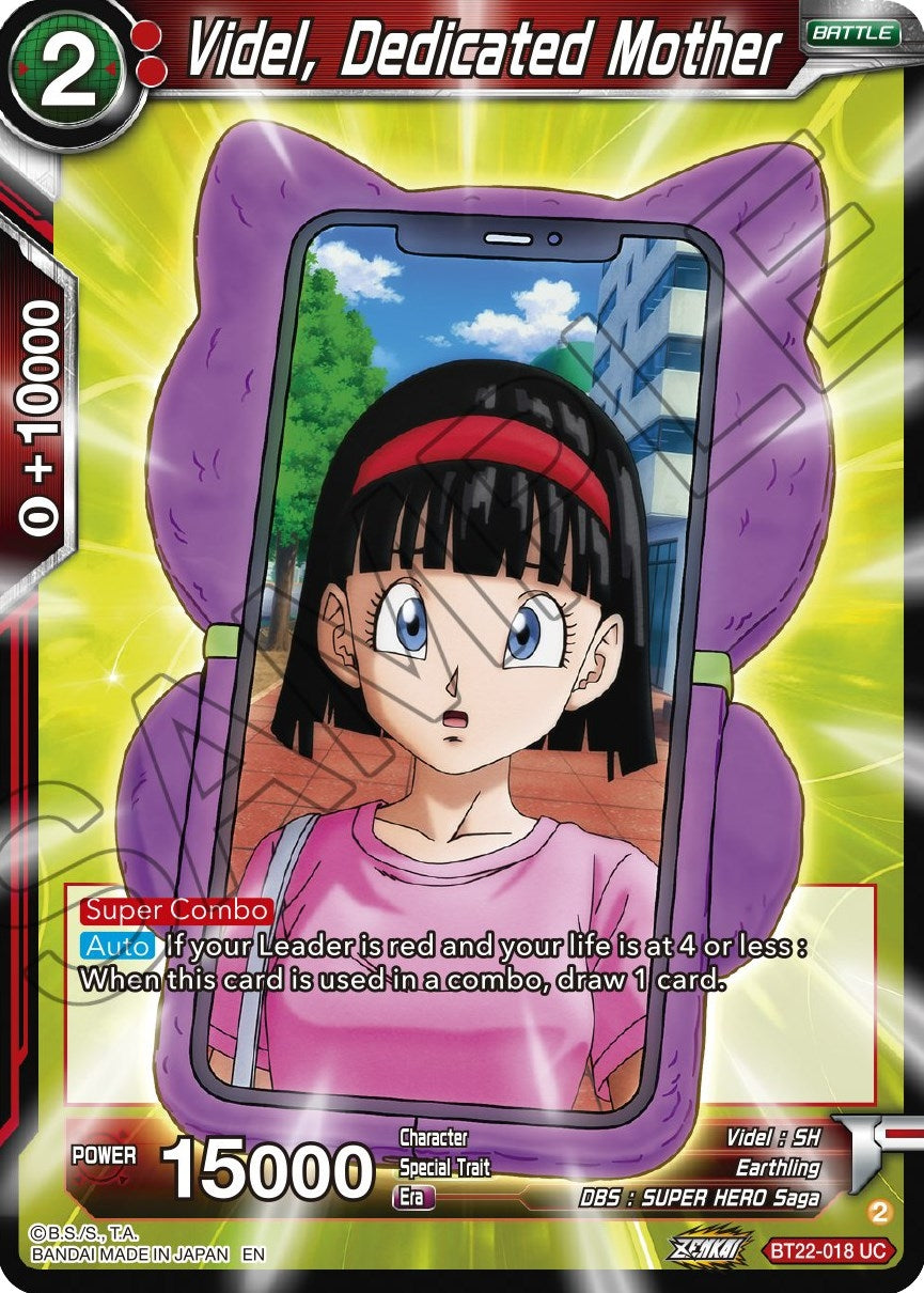 Image for Videl, Dedicated Mother (BT22-018) (BT22) - Dragon Ball Super: Masters