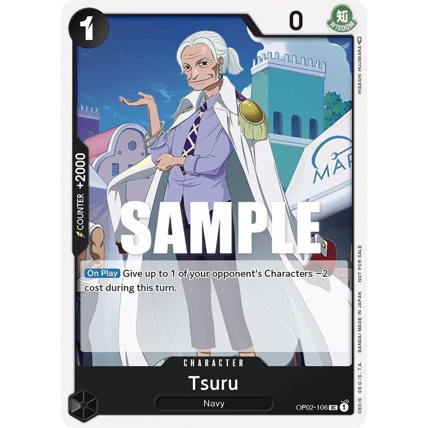 Image for Tsuru (Event Pack Vol. 2) (OP02-106) (OP-PR) - One Piece Card Game
