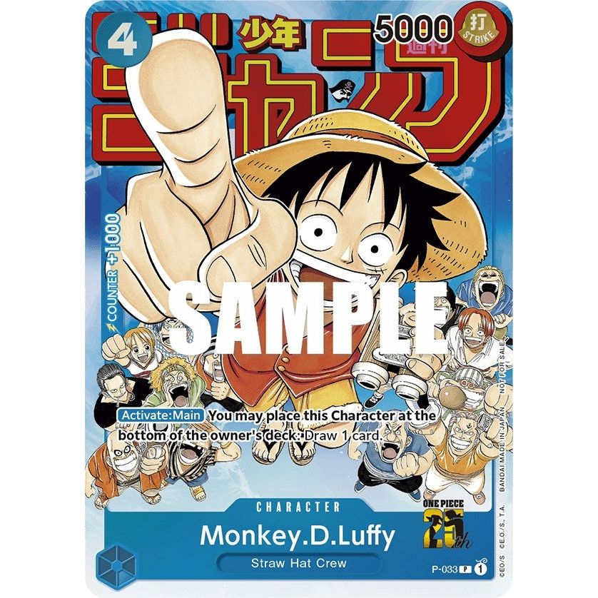Image for Monkey.D.Luffy (Event Pack Vol. 2) (P-033) (OP-PR) - One Piece Card Game