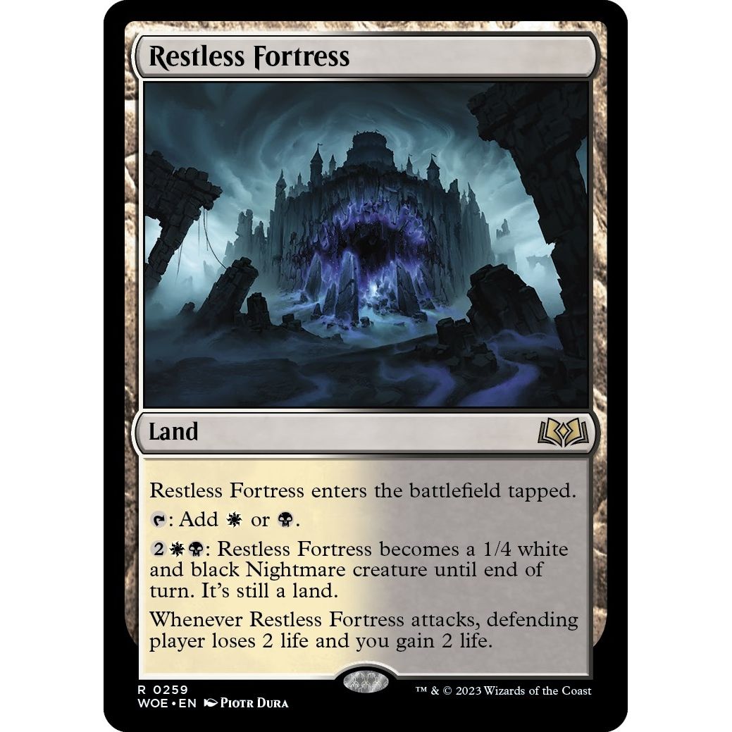 Image for Restless Fortress (259) (WOE) - Magic: The Gathering