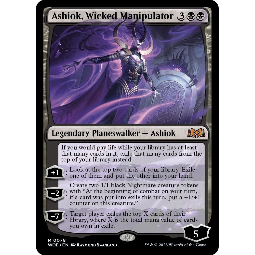 Image for Ashiok, Wicked Manipulator (78) (WOE) - Magic: The Gathering
