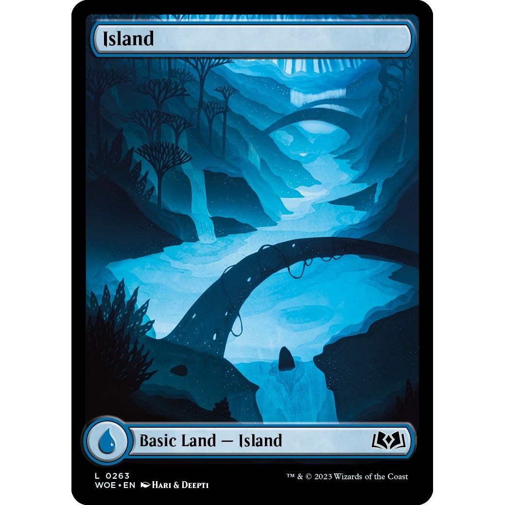 Image for Island (0263) (263) (WOE) - Magic: The Gathering