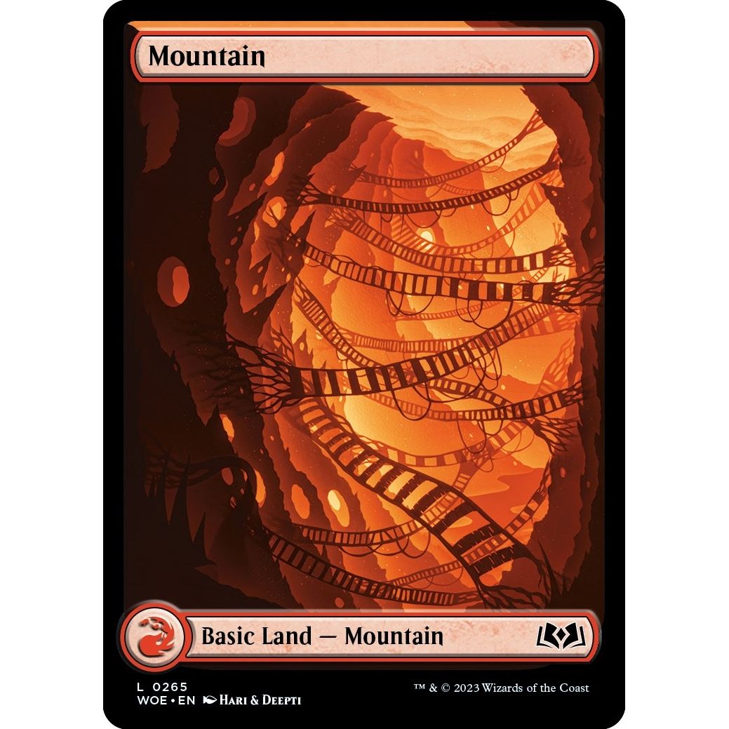 Image for Mountain (0265) (265) (WOE) - Magic: The Gathering