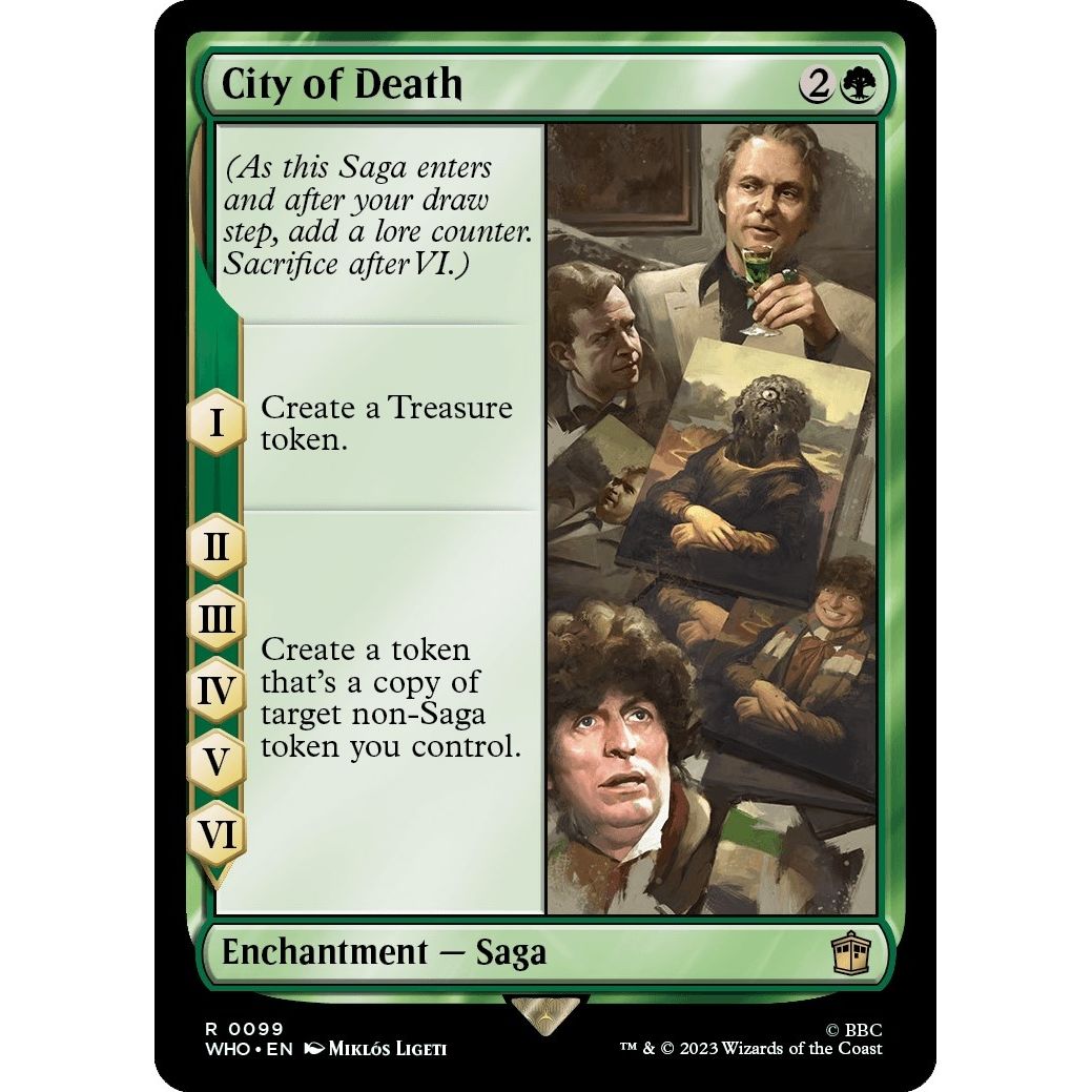 Image for City of Death (99) (WHO) - Magic: The Gathering
