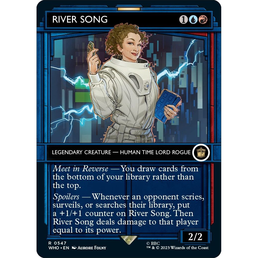 Image for River Song (Showcase) (547) (WHO) - Magic: The Gathering