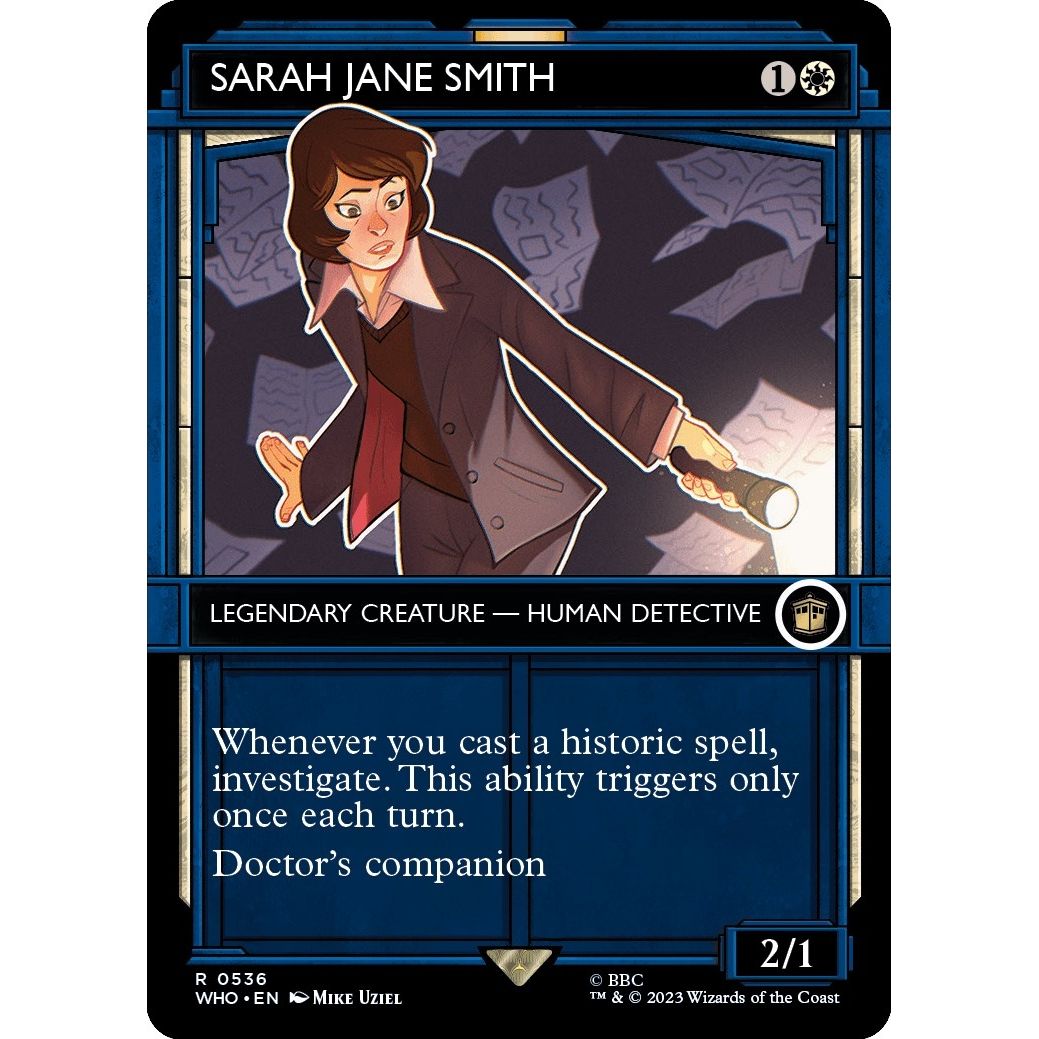 Image for Sarah Jane Smith (Showcase) (536) (WHO) - Magic: The Gathering