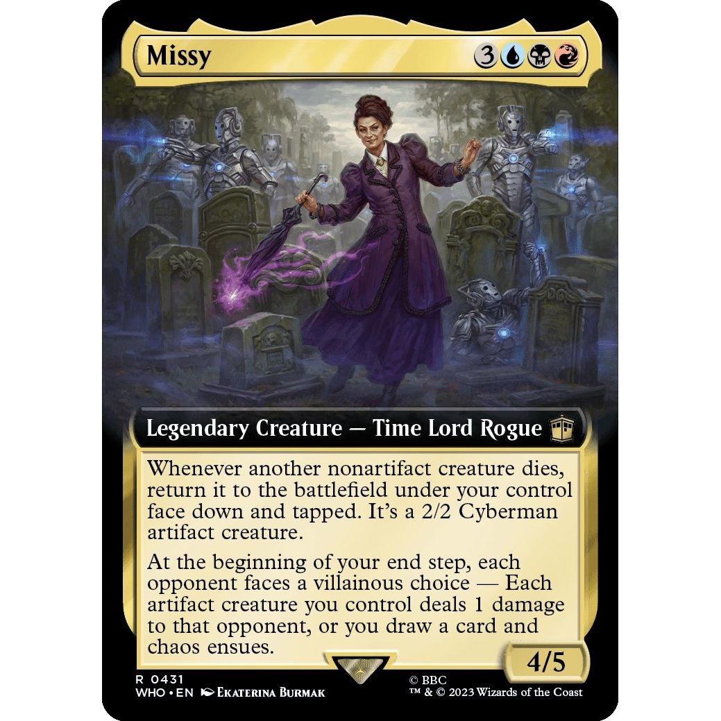 Image for Missy (Extended Art) (431) (WHO) - Magic: The Gathering