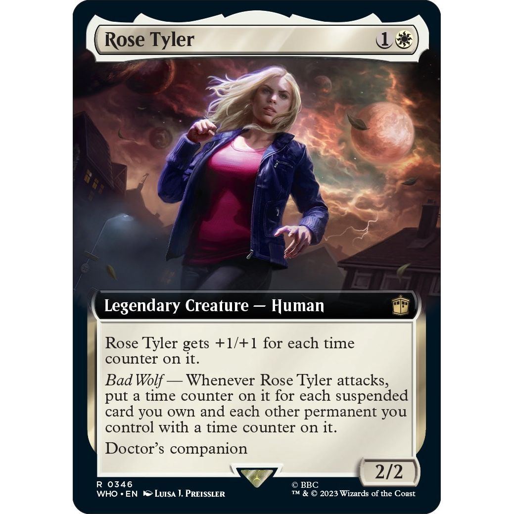 Image for Rose Tyler (Extended Art) (346) (WHO) - Magic: The Gathering