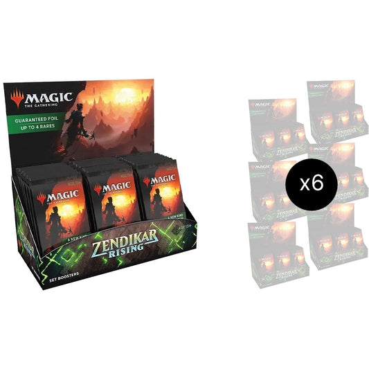 Image for Zendikar Rising - Set Booster Case - Magic: The Gathering