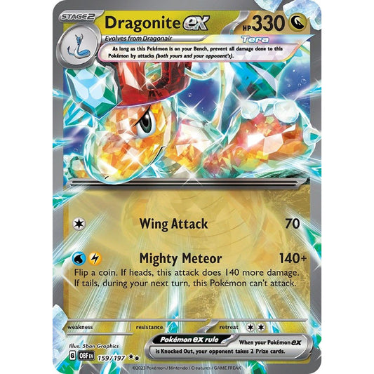 Image for Dragonite ex (159/197) (OBF) - Pokemon